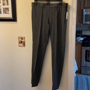 MERCER AND MADISON Black and White Career Stretch Dress Pants Size 8 NWT